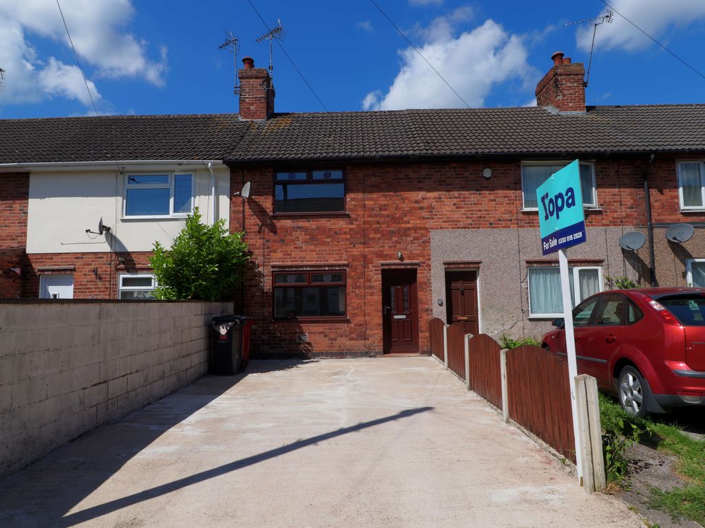 3 bed terraced house for sale in Pool Close, Pinxton, Nottingham NG16
