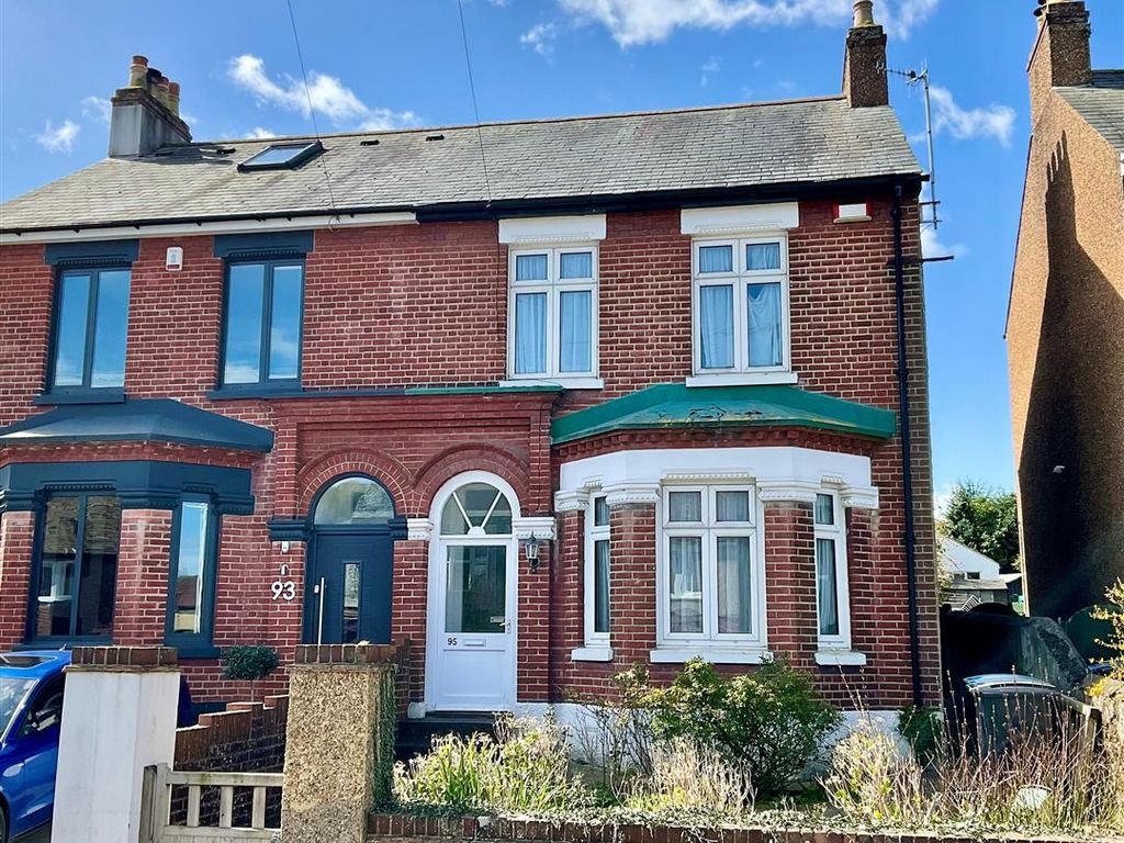 3 bed semidetached house for sale in Lewisham Road, River, Dover CT17