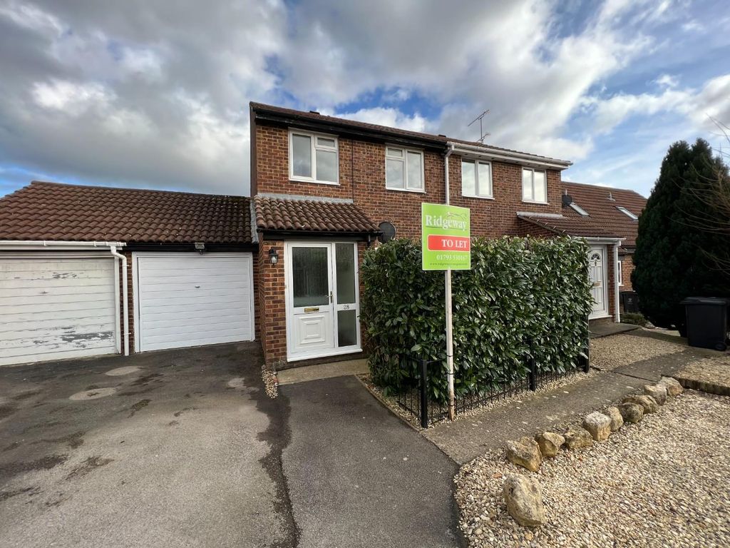 2 bed semidetached house to rent in Silchester Way, Westlea, Swindon