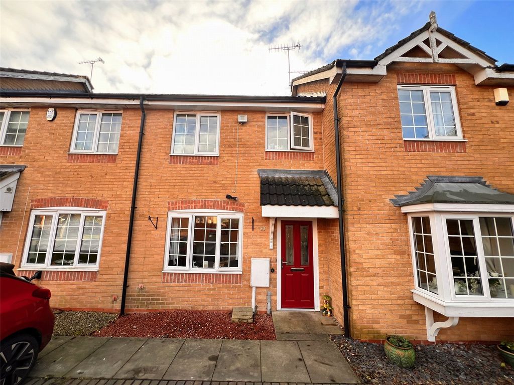 2 bed terraced house for sale in Eaton Close, Hatton, Derby, Derbyshire