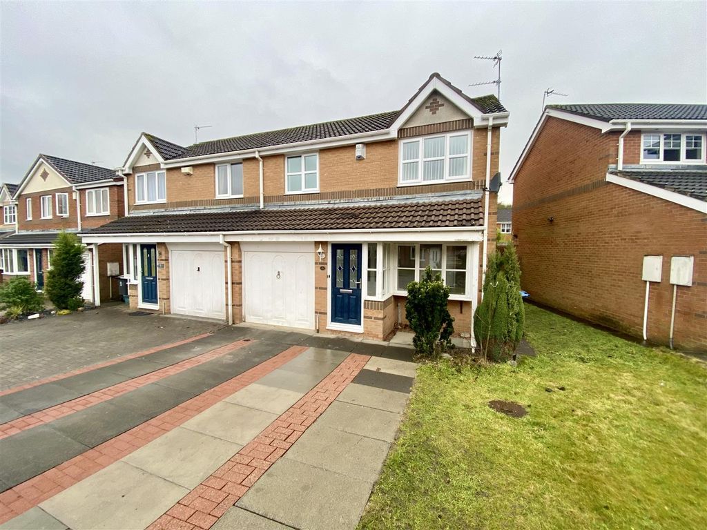 3 bed semidetached house for sale in Angus Square, Langley Moor