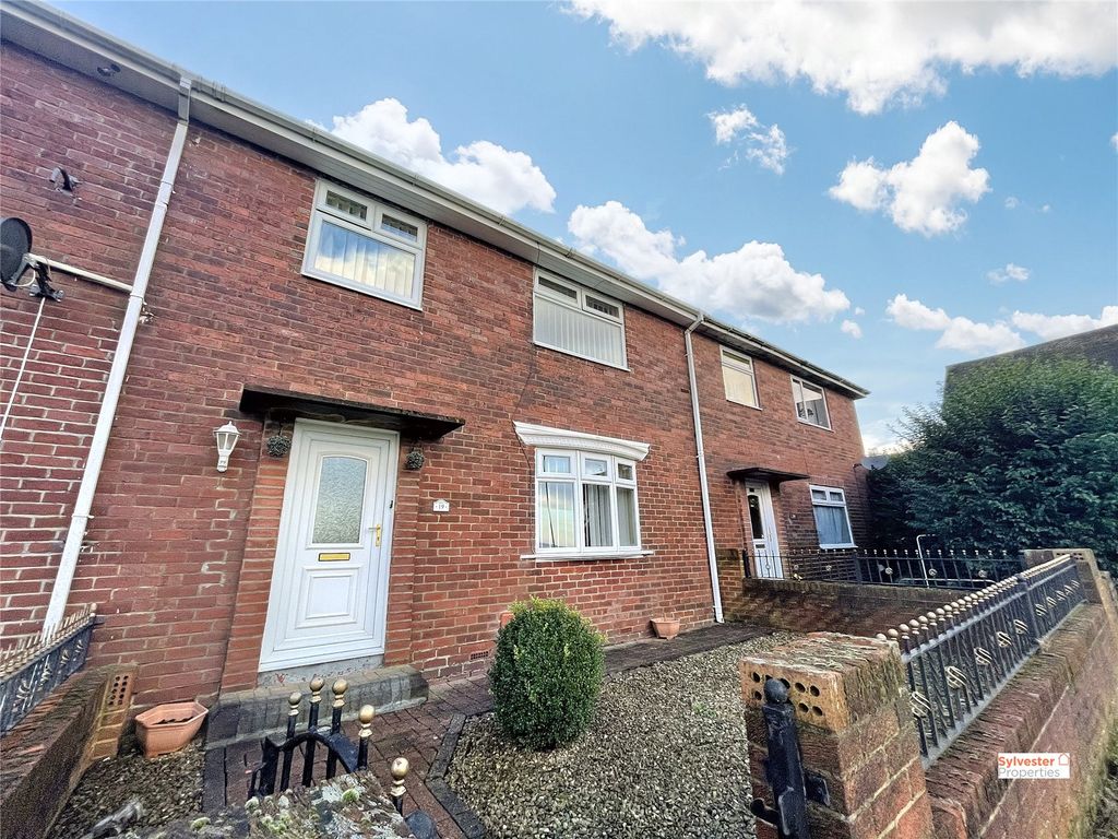 3 bed terraced house for sale in Fairfield, Delves Lane, Consett