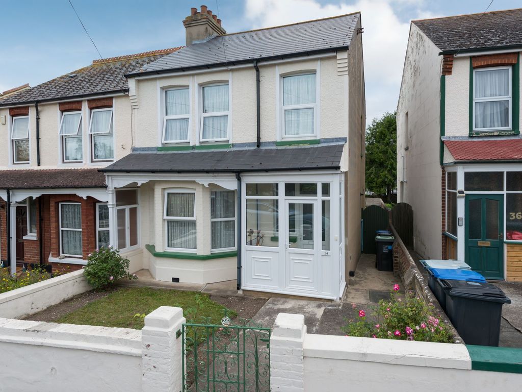 3 bed semidetached house for sale in Dane Crescent, Ramsgate CT11, £