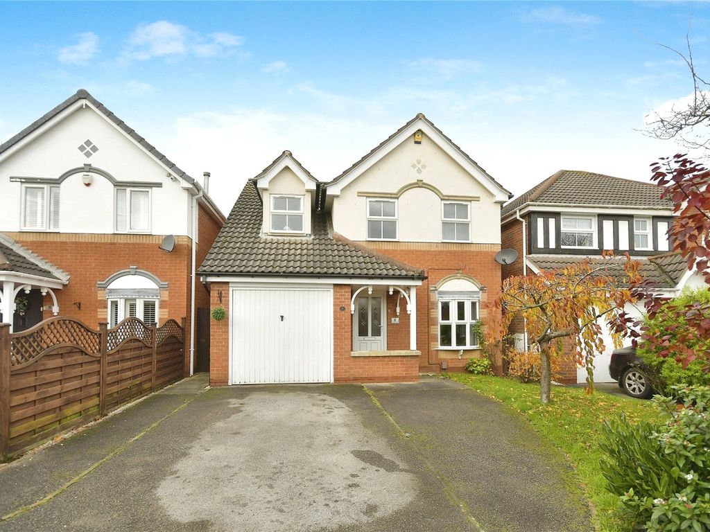 3 bed detached house for sale in Studland Close, Mansfield Woodhouse
