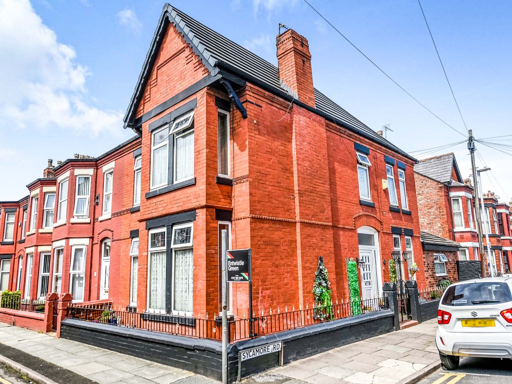 4 bed end terrace house for sale in Sycamore Road, Waterloo, Liverpool