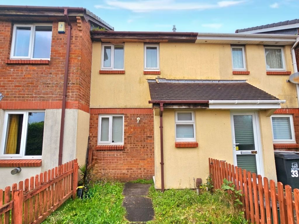 2 bed terraced house for sale in Woodend Road, Woolwell, Plymouth PL6