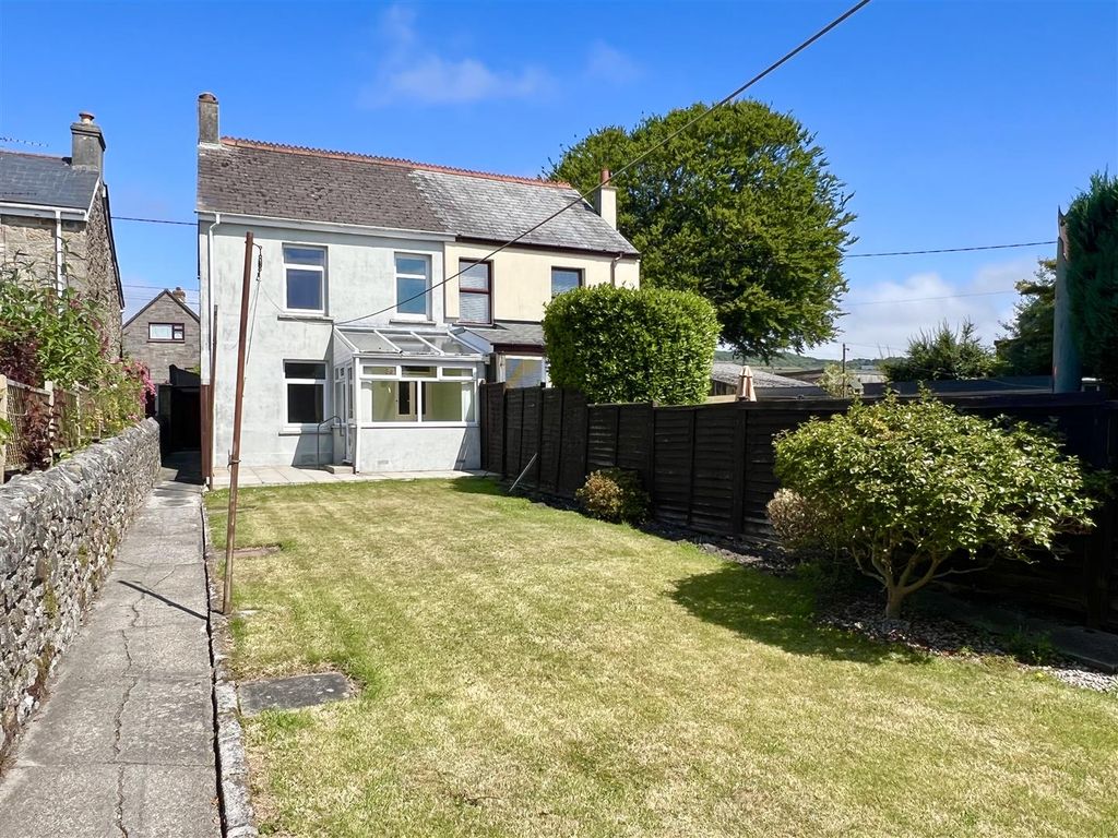 3 bed semidetached house for sale in Gwallon Road, St Austell, St