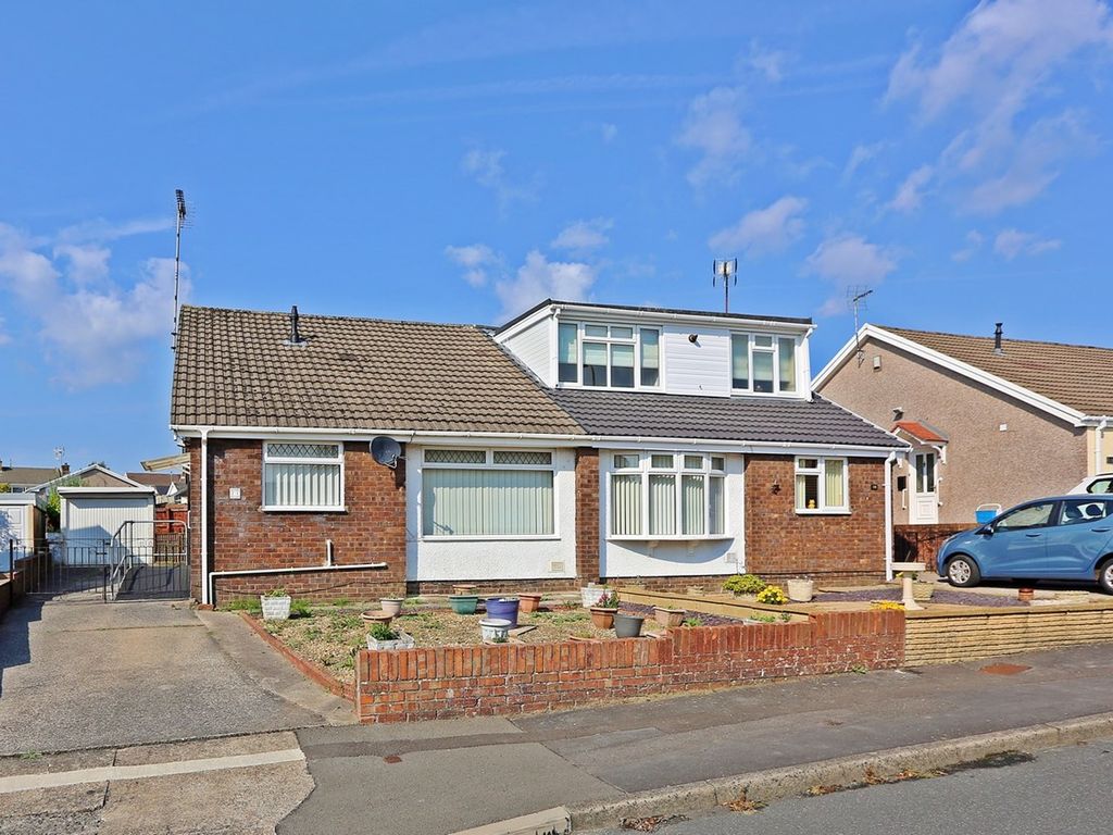 2 bed semidetached bungalow for sale in Meadow Crescent, Tonteg
