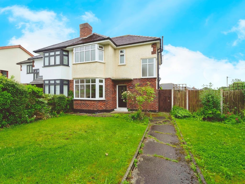 3 bed semidetached house for sale in Greasby Road, Greasby, Wirral