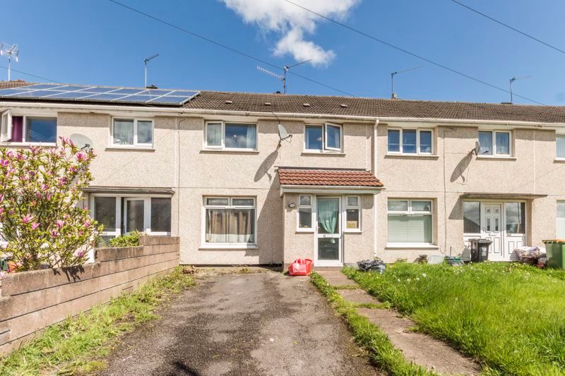 3 bed terraced house for sale in Monnow Way, Bettws, Newport NP20, £