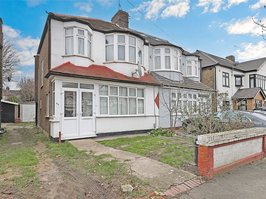 3 bed semidetached house for sale in Danehurst Gardens, Ilford, Essex