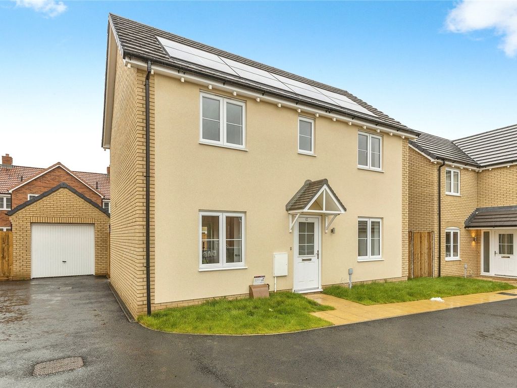 New home, 3 bed semidetached house for sale in Pettus Fields, Hawthorn Drive, Rackheath