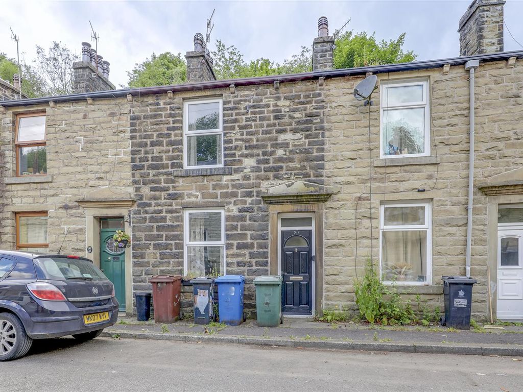 2 bed terraced house for sale in Lee Road, Stacksteads, Bacup OL13, £