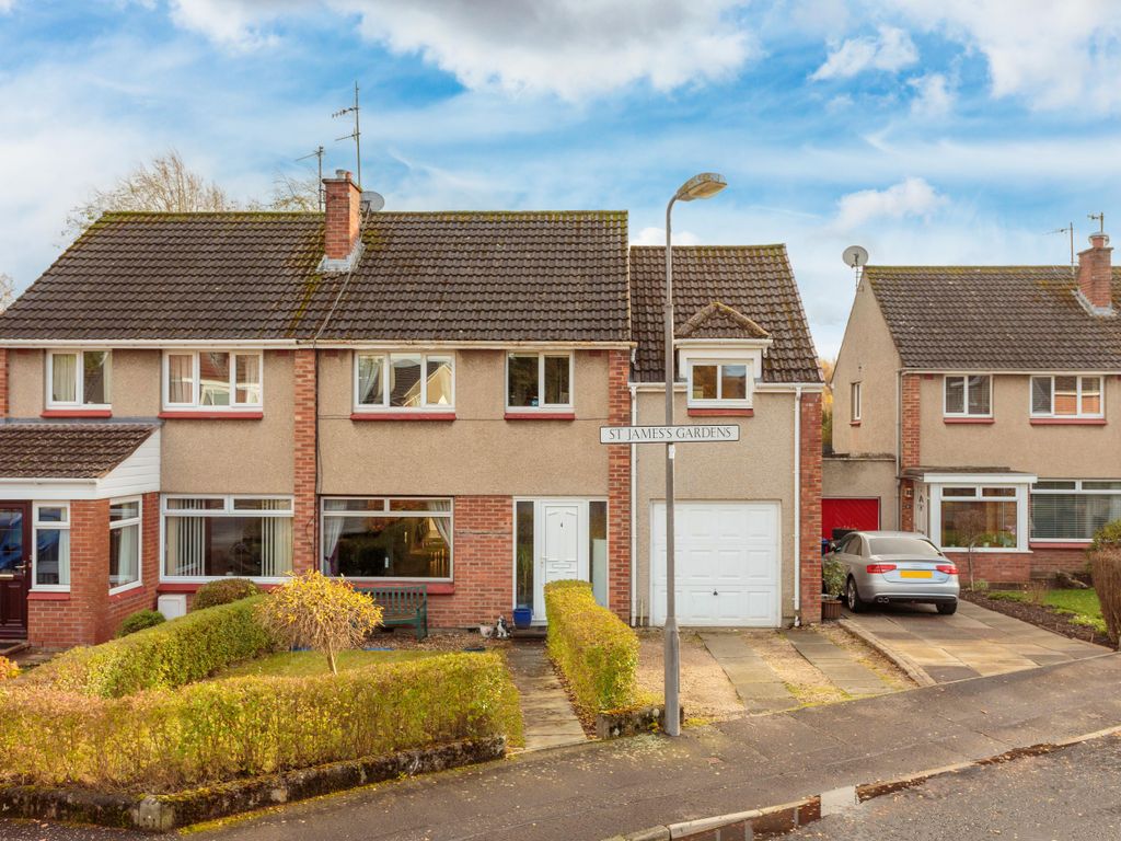 4 bed semidetached house for sale in 4 St James Gardens, Penicuik EH26 Zoopla