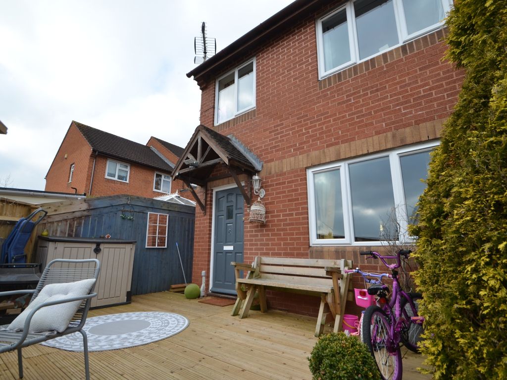 3 bed semidetached house for sale in Poppy Close, Exwick, Exeter EX4