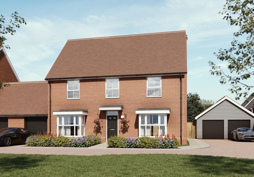 New home, 4 bed linkdetached house for sale in Plot 4, The Montagu At