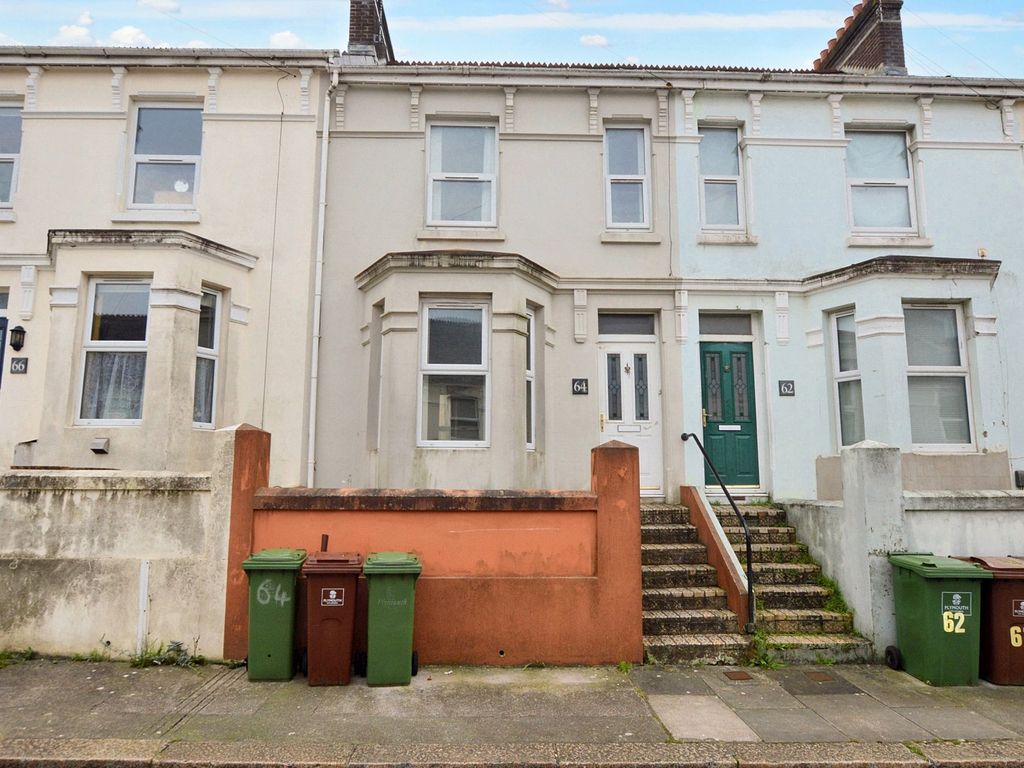 2 bed terraced house for sale in South Milton Street, Plymouth, Devon