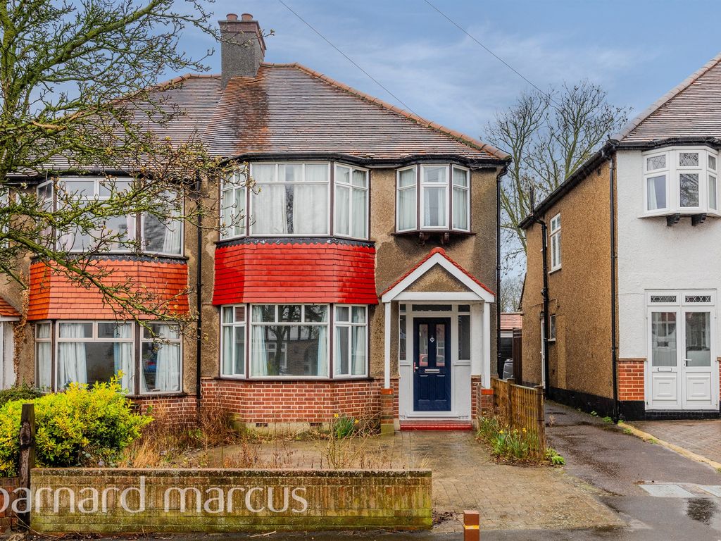 3 bed semidetached house for sale in Derek Avenue, Wallington SM6, £
