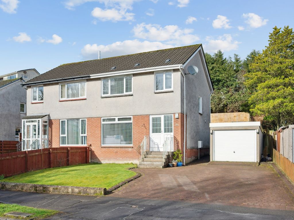 3 bed semidetached house for sale in Galbraith Drive, Milngavie, East