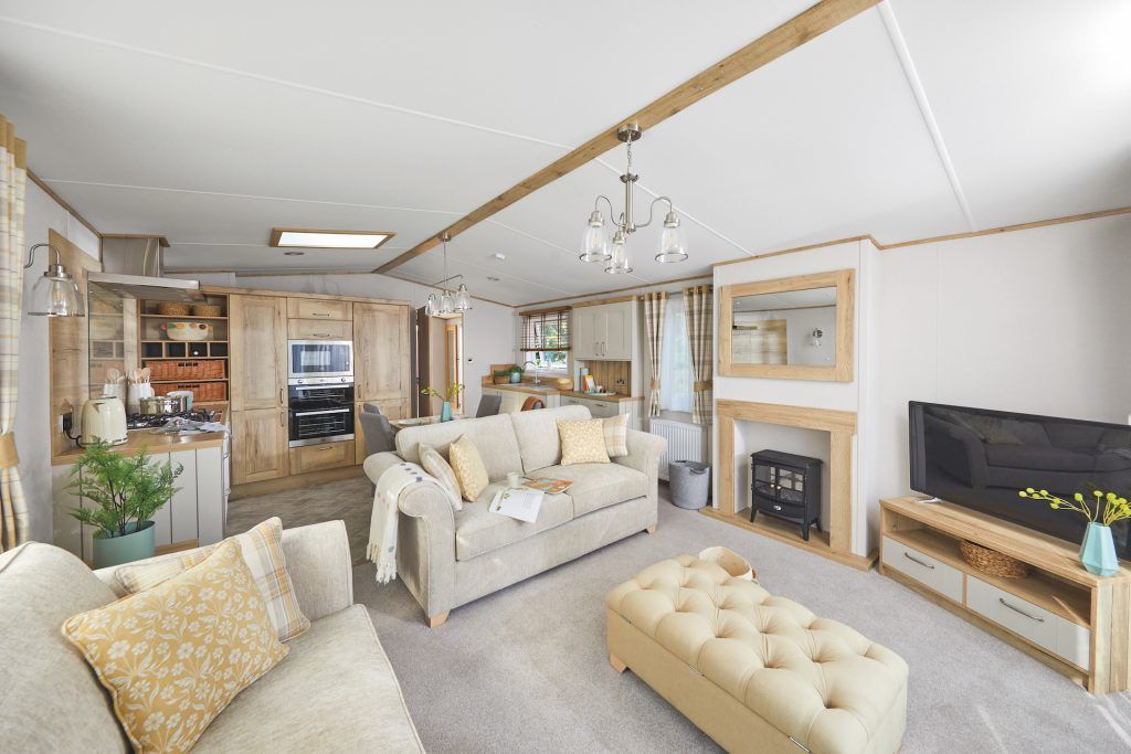 3 bed lodge for sale in Riverside Leisure Park, Wooler, Northumberland