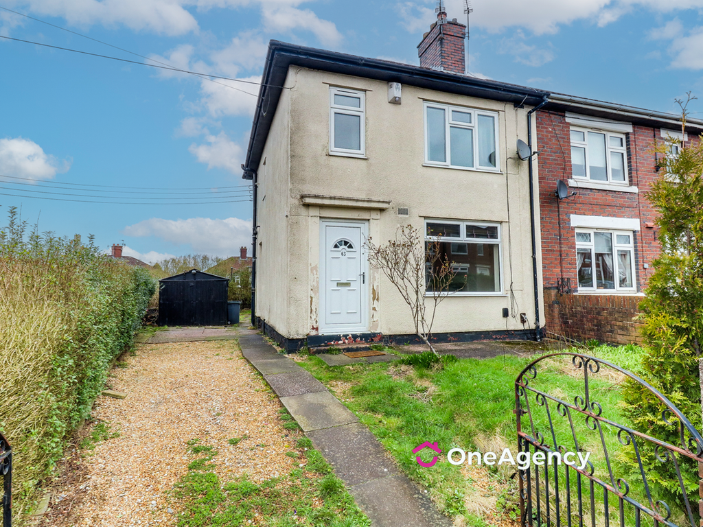 2 bed semidetached house for sale in Hesketh Avenue, Ball Green, Stoke