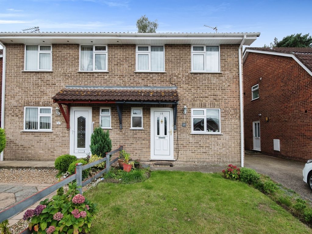 3 bed semidetached house for sale in Woodgreen Drive, Bournemouth BH11