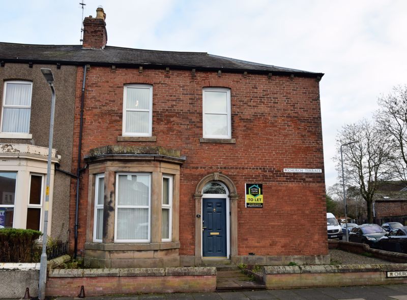 1 bed terraced house to rent in Church Terrace, Stanwix, Carlisle CA3