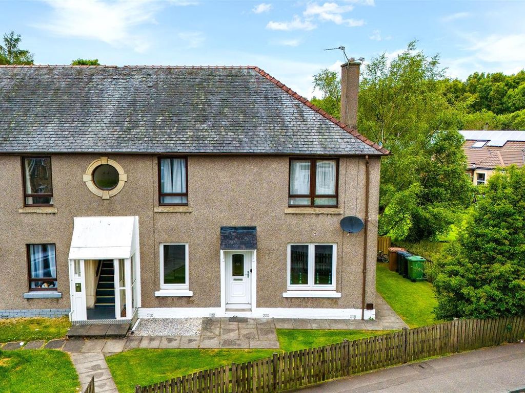 2 bed terraced house for sale in Mill Road, Bathgate EH48, £120,000