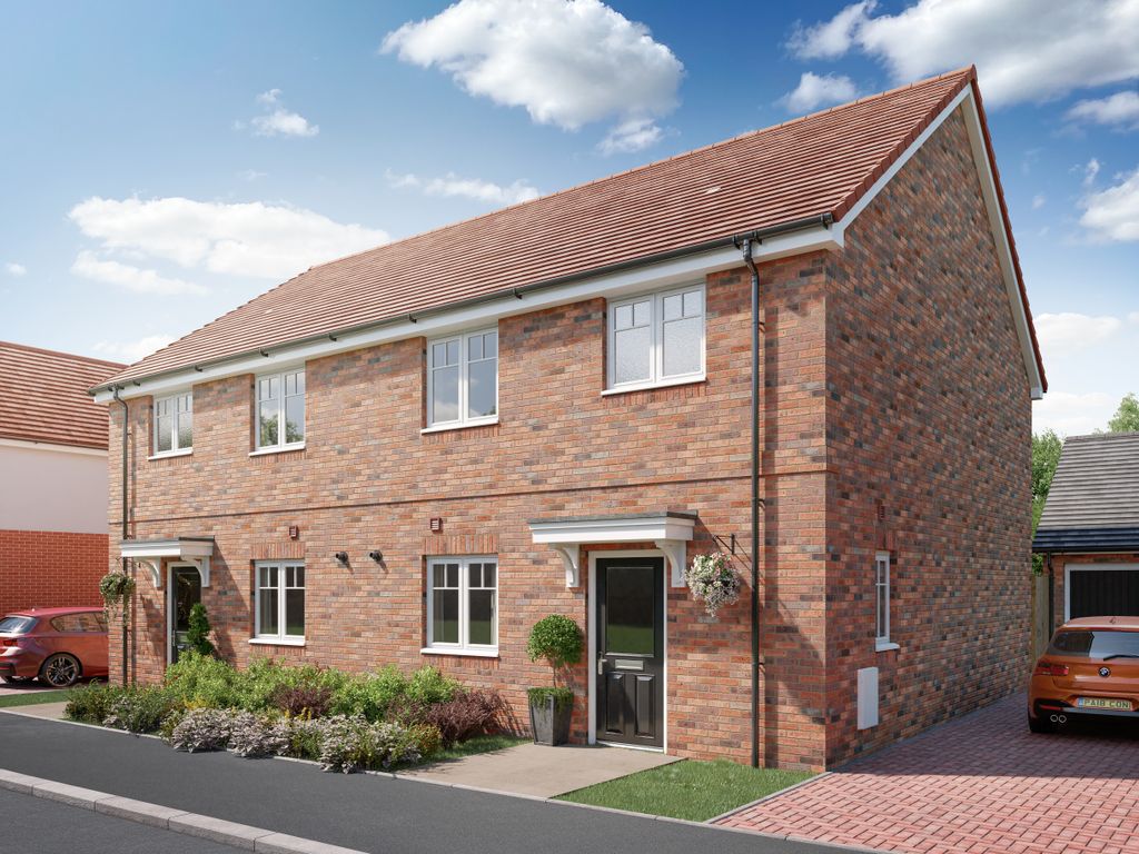 New home, 3 bed semidetached house for sale in Bedford Road, Houghton