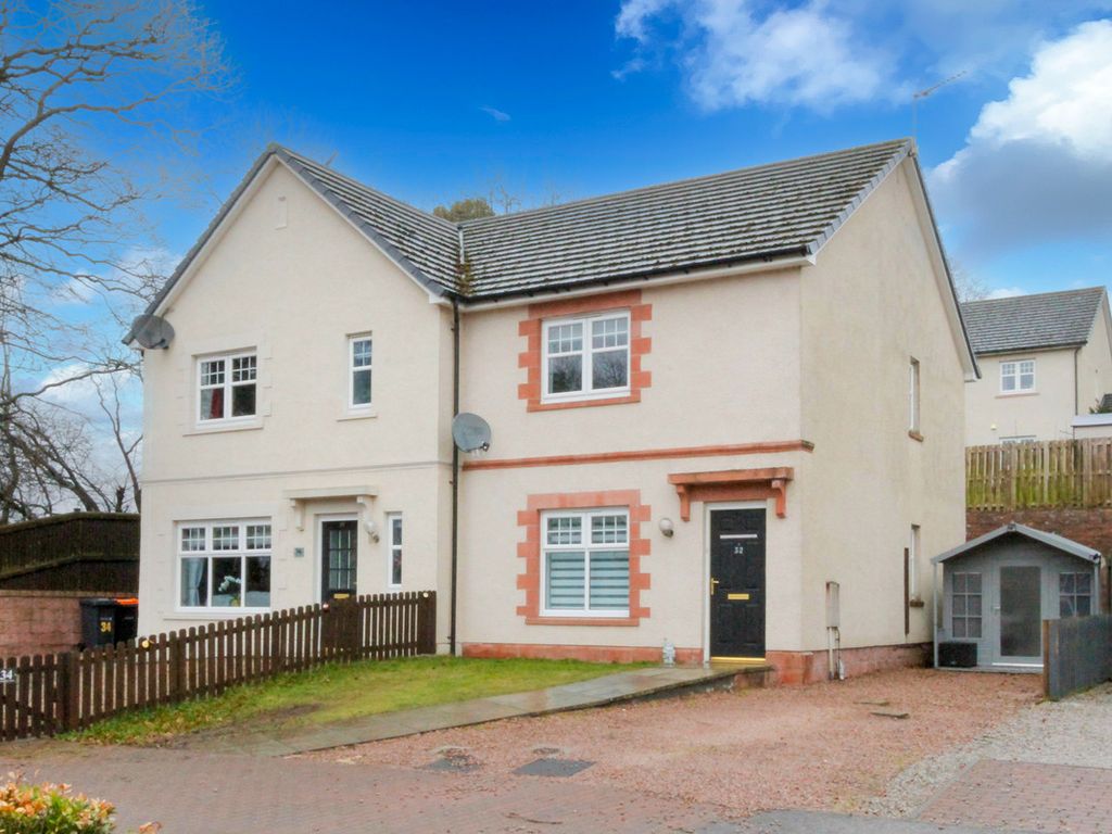 2 bed semidetached house for sale in Meadowview Place, Turriff AB53, £