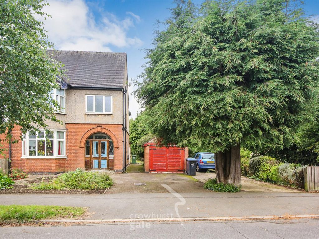 4 bed semidetached house for sale in Fisher Avenue, Hillmorton, Rugby