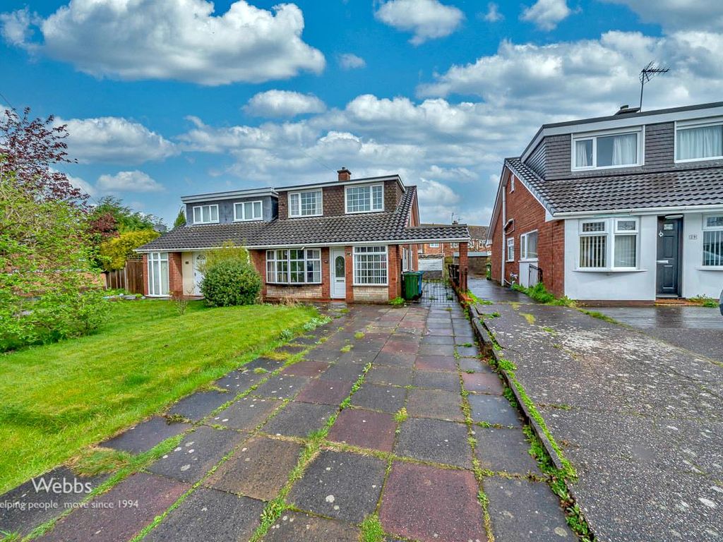 2 bed semidetached bungalow for sale in Poplar Road, Great Wyrley