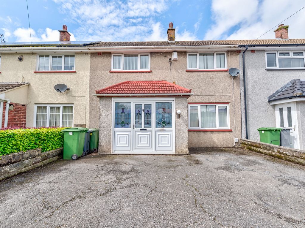3 bed terraced house for sale in Burnham Avenue, Llanrumney, Cardiff