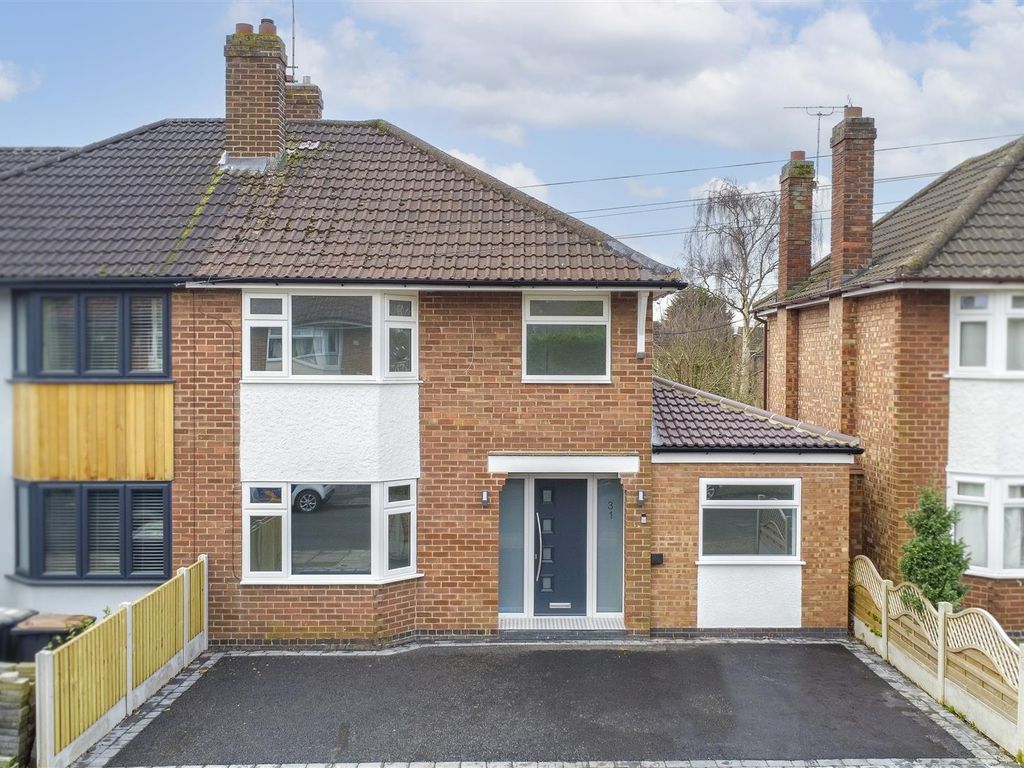 4 bed semidetached house for sale in Bispham Drive, Toton, Nottingham