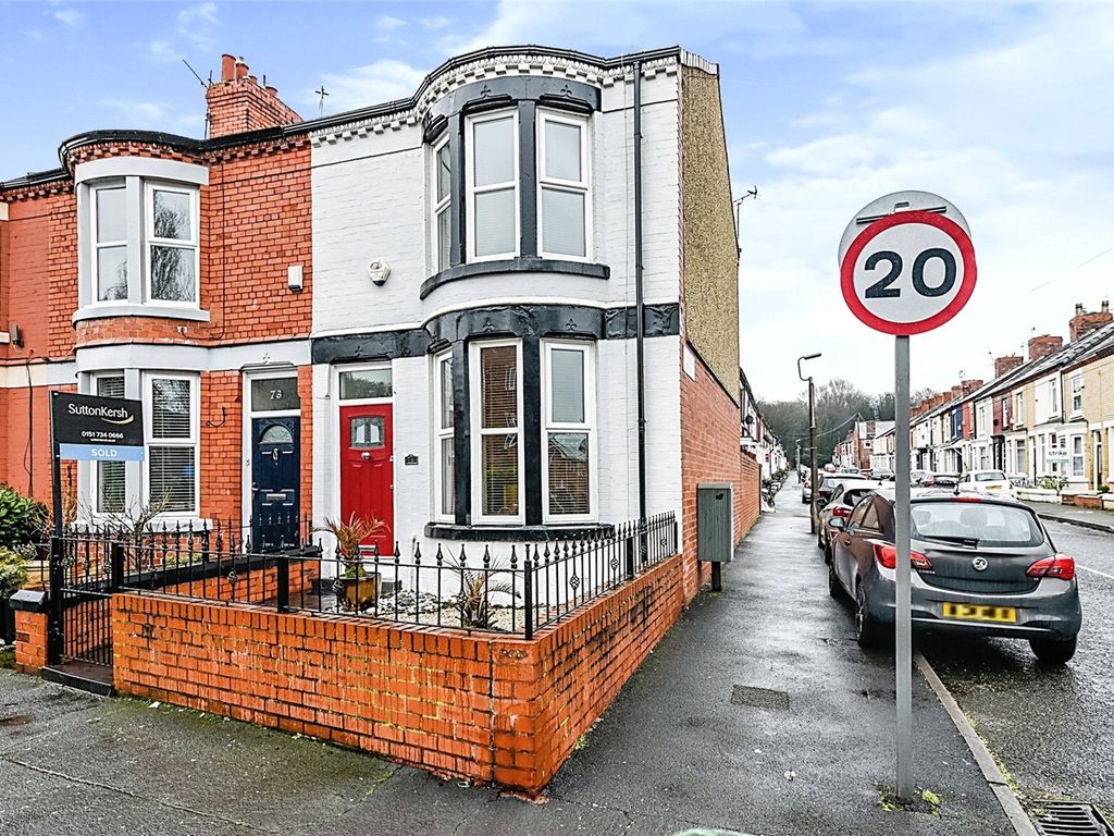 3 bed terraced house for sale in Victoria Road, Aigburth, Liverpool