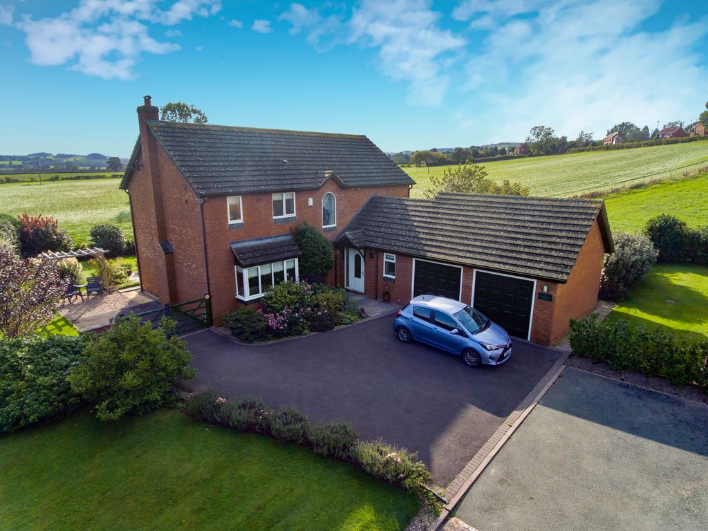 4 bed detached house for sale in Millstream Bank, Worthen, Shrewsbury