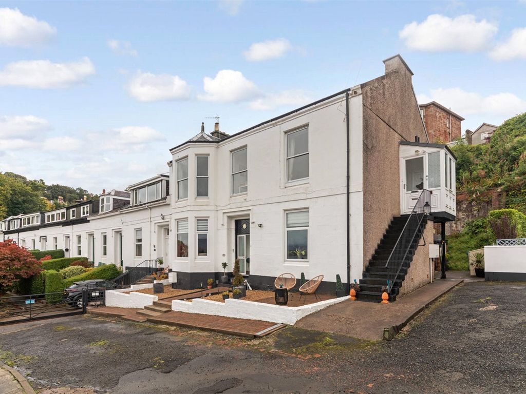3 bed flat for sale in Ashton Terrace, Gourock, Inverclyde PA19, £