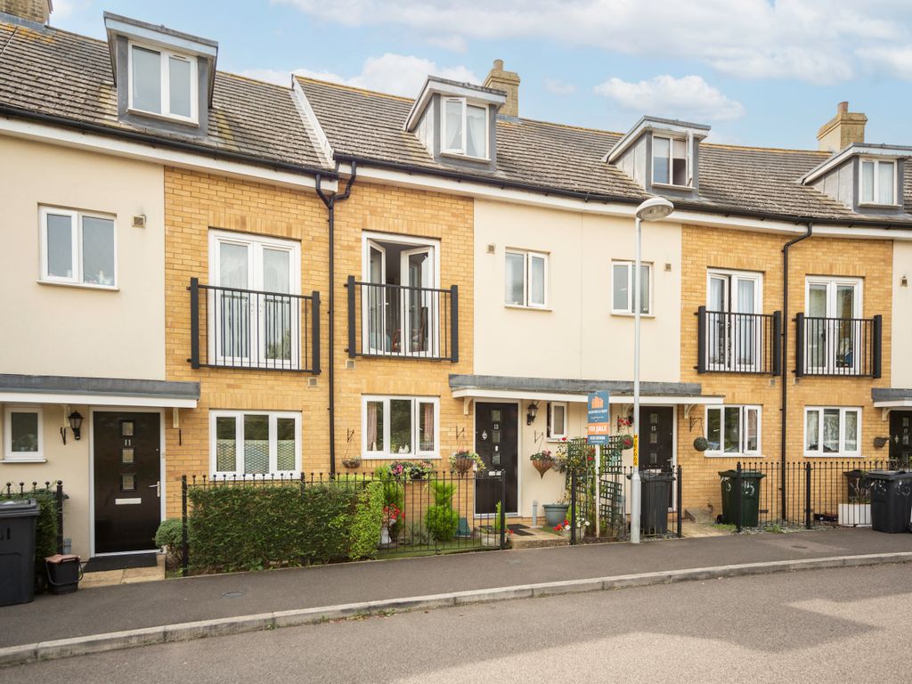 4 bed terraced house for sale in Jack Dunbar Place, Ashford TN23, £