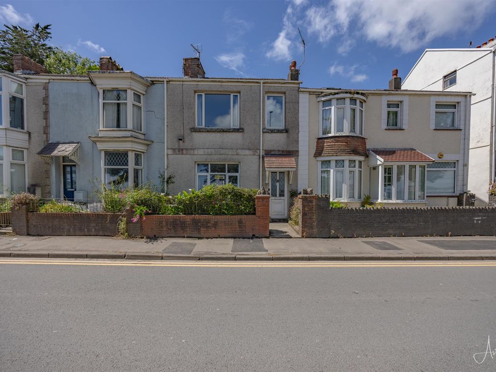 3 bed terraced house for sale in Mumbles Road, Mumbles, Swansea SA3, £