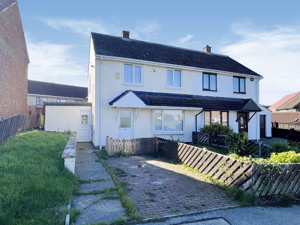 2 bed semidetached house for sale in Amersham Crescent, Peterlee SR8