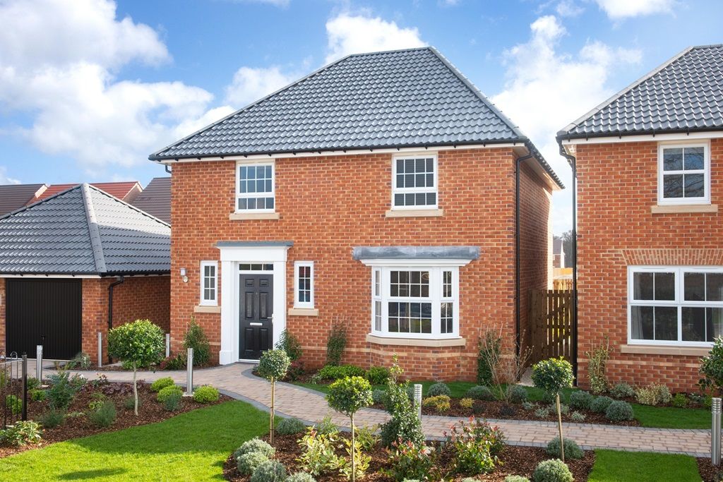 New home, 4 bed detached house for sale in "Kirkdale" at Town Farm Road