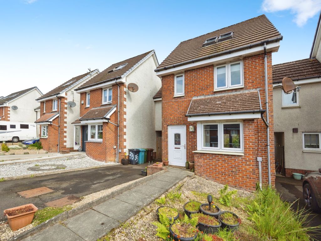 3 bed terraced house for sale in Millgate Crescent, Airdrie ML6, £