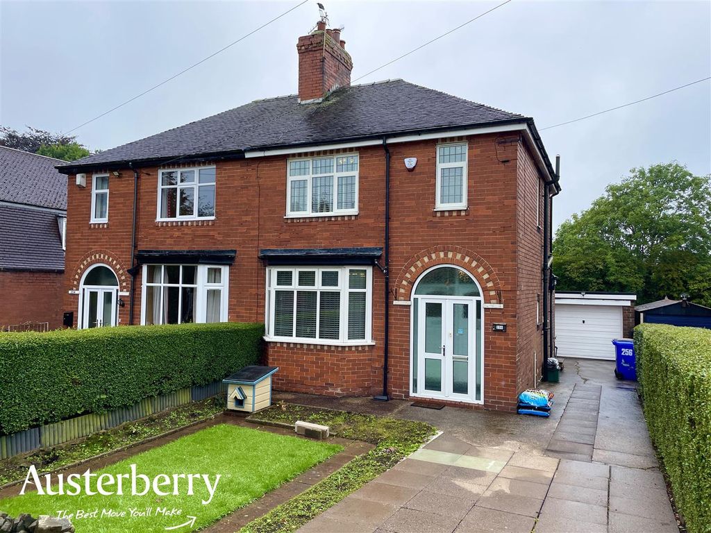3 bed semidetached house for sale in Weston Road, Weston Coyney, Stoke