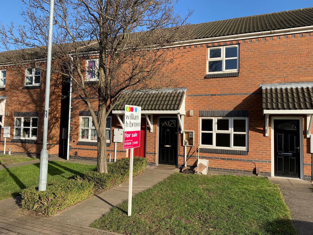 2 bed town house for sale in Bentley Close, Loughborough LE11, £145,000