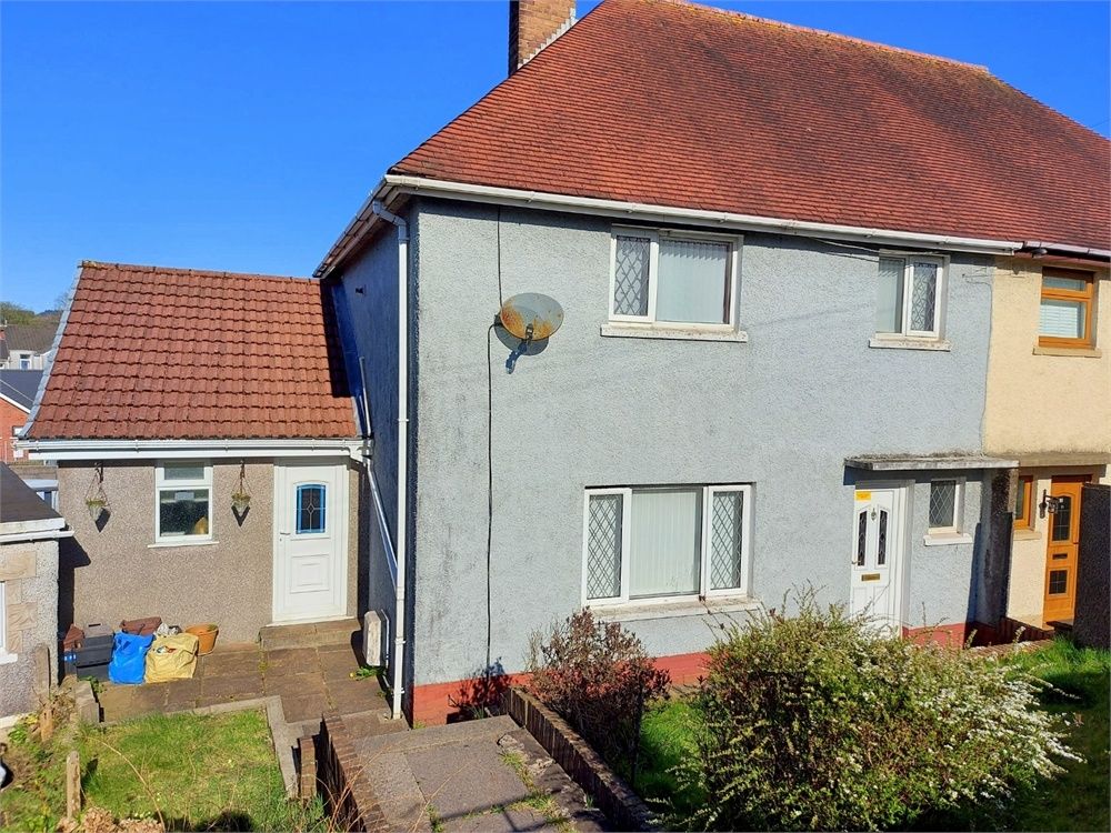 3 bed semidetached house for sale in HeolYLlwyni, Maesteg, Mid