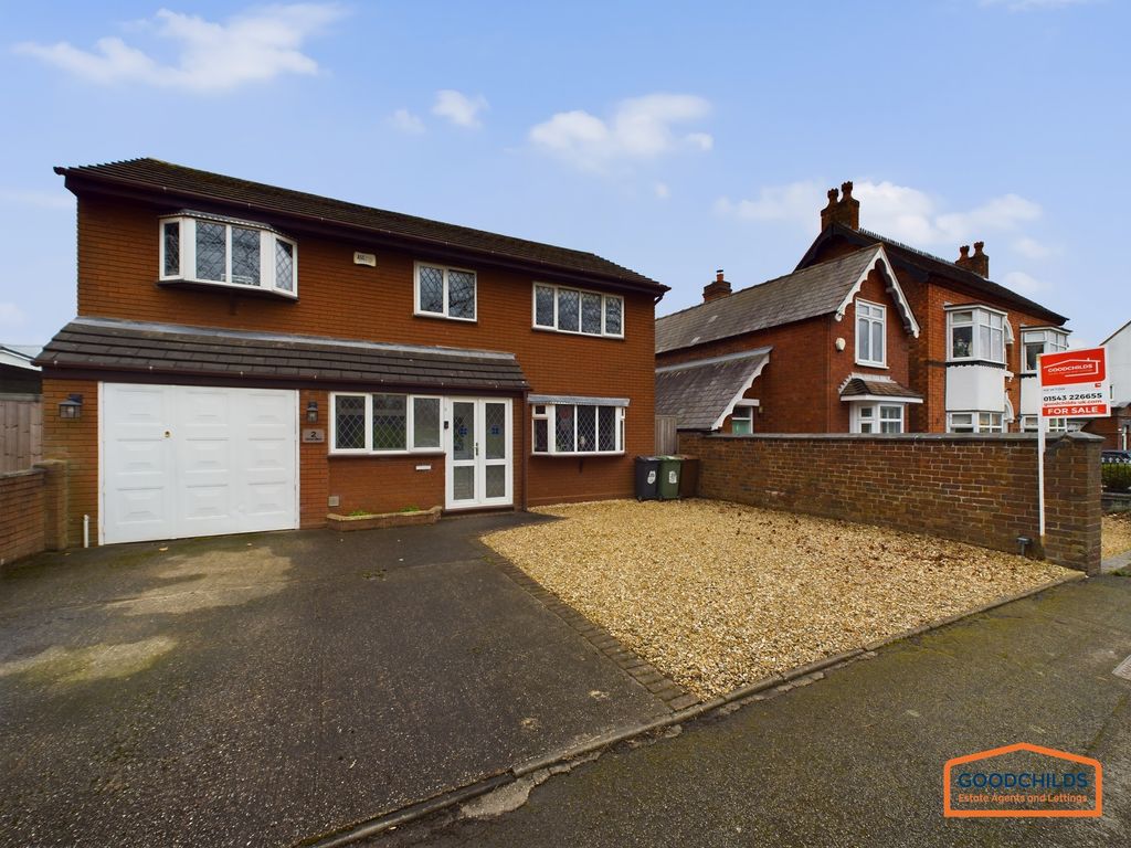 4 bed detached house for sale in Victoria Road, Pelsall WS3, £449,950