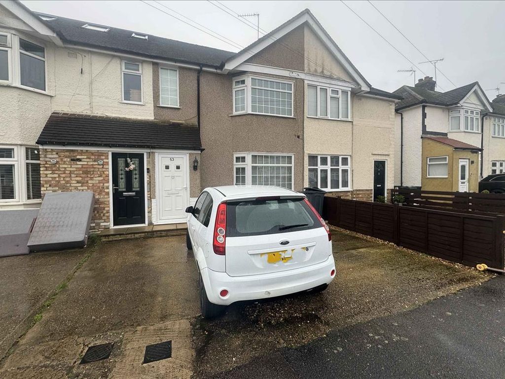 3 bed terraced house for sale in Cranleigh Road, Feltham, Middlesex