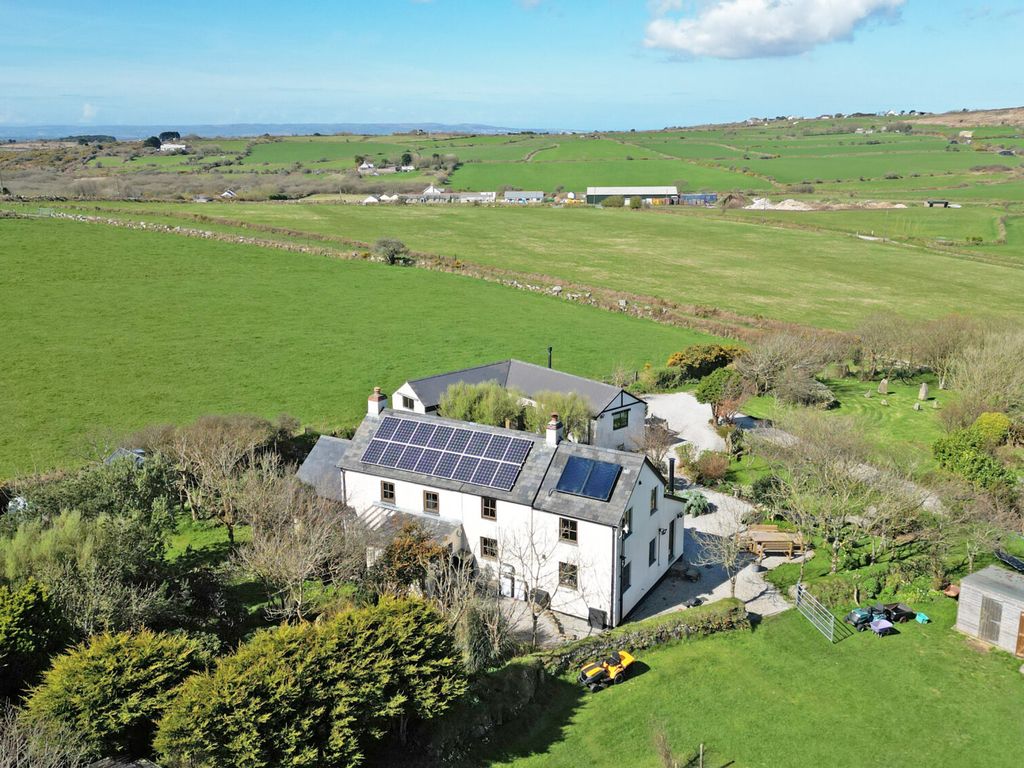 3 bed detached house for sale in Farms Common, Wendron, Helston TR13