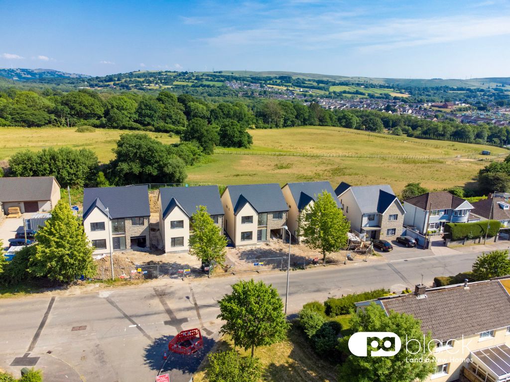 New home, 4 bed detached house for sale in Gelligaer Road, Trelewis