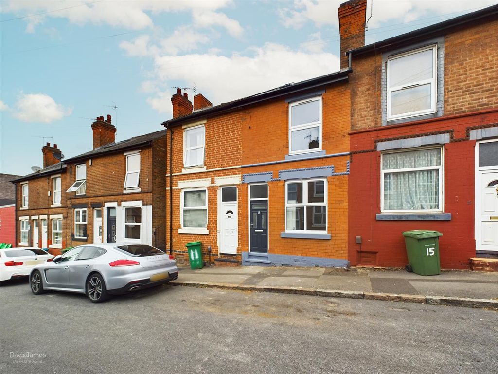 3 bed terraced house for sale in Denstone Road, Nottingham NG3, £